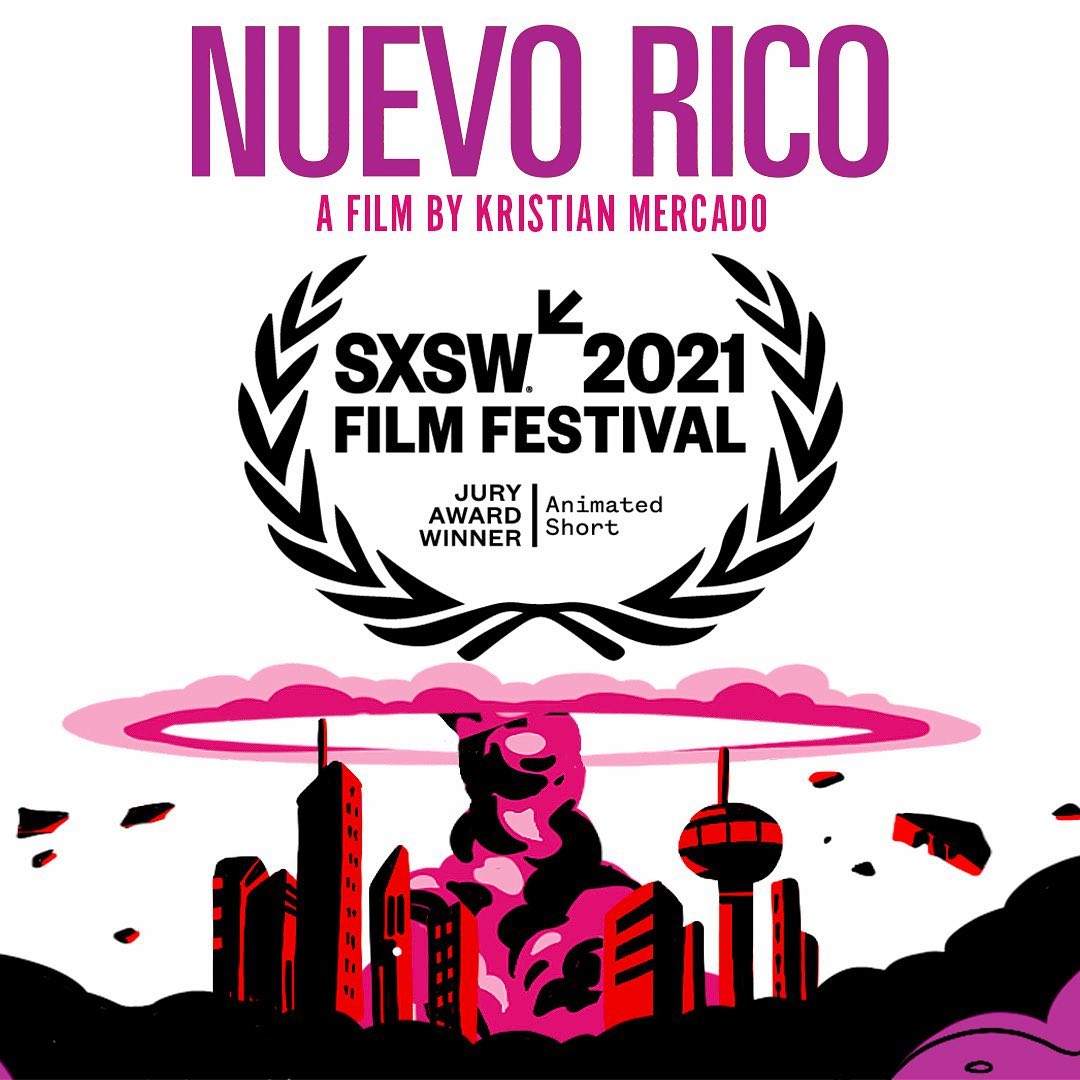 Nuevo Rico Wins Animated Short Jury Award At SXSW!